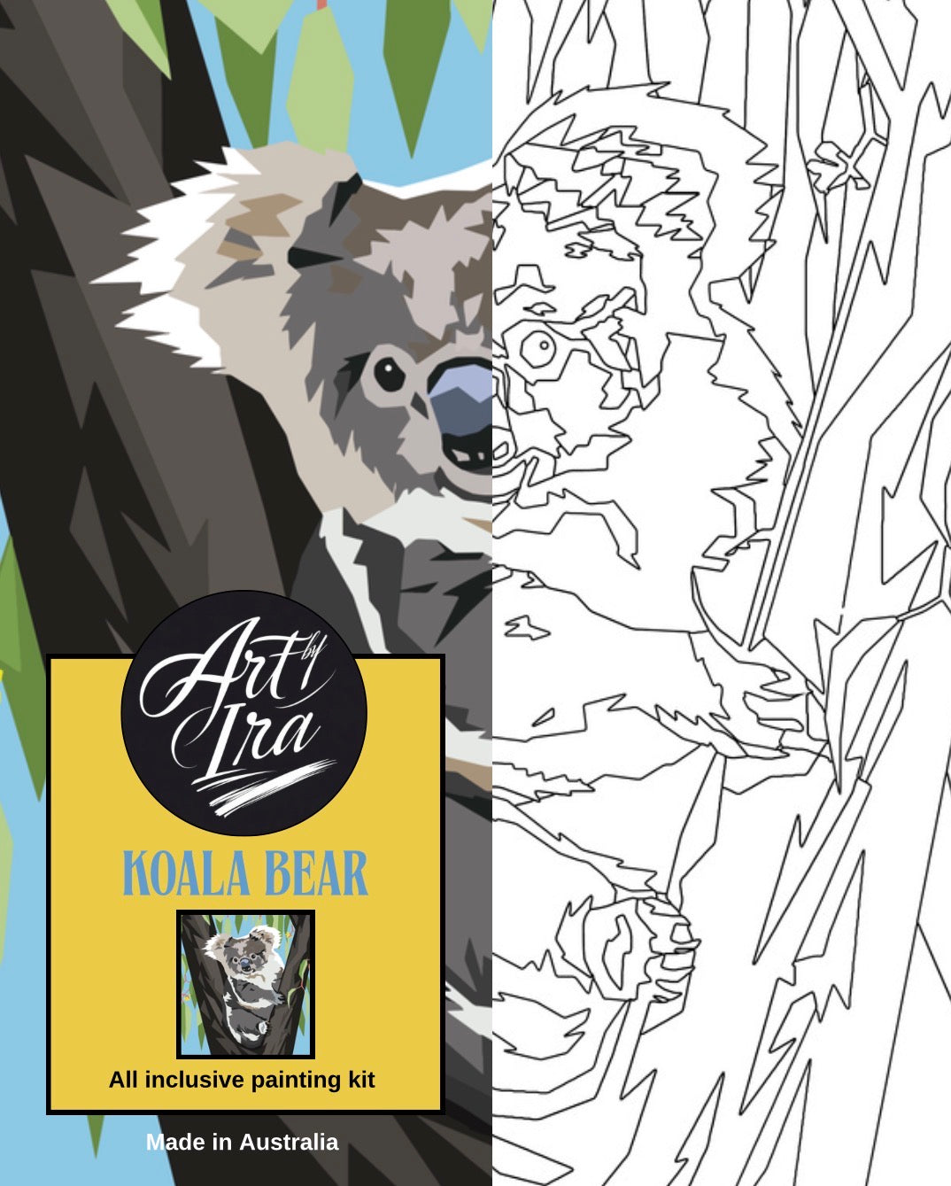 Koala Bear painting kit