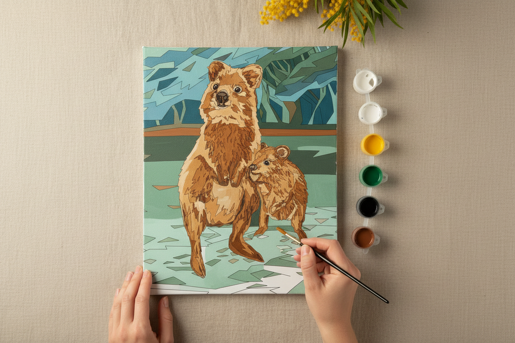 Quokka & Joey painting kit